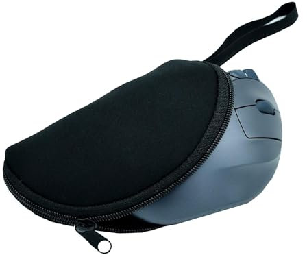 NUENSS-ROR Weiche Aufbewahrungstasche aus Neopren für Logitech M570 kabellose Trackball-Maus