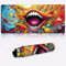 Gaming Mauspad Color Monster XXL, erweitertes Tastaturpad (90 x 40 x 0,3 cm), großes Mauspad, rutschfeste Unterseite und wasserdicht, für Gaming Laptop Computer und PC