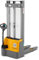 Jungheinrich Elektro-Hochhubwagen EJC | 1.000 kg Tragkraft | 2.300 mm Hubhöhe | 1.150 mm Gabellänge | Lithium-Ionen-Batterie 24 V / 50 Ah mit Ladegerät | 2 h Ladezeit | 2-Fach-Teleskop-Hubgerüst