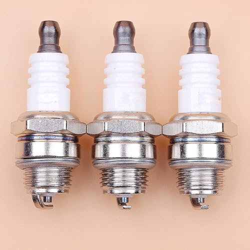 3pcs Candela for Stihl for Husqvarna for Partner for Poulan for Jonsered for Homelite for Echo 2 Tempi Motosega Trimmer Soffiatore Decespugliatore