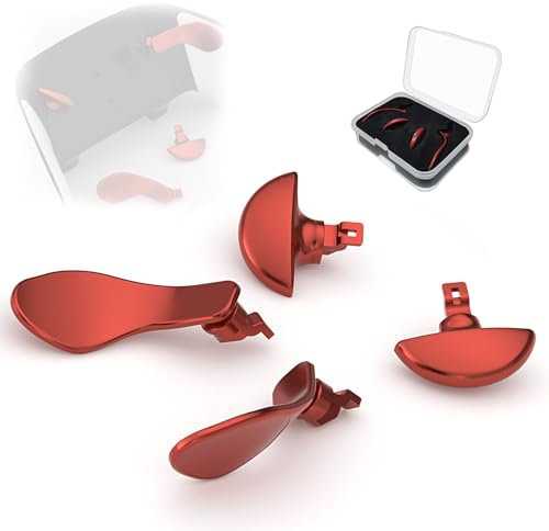 Pagaies arrière en métal pour manette PS5 Edge, 4 boutons arrière pour manette de jeu PS5 Dual Sense Edge, accessoires de rechange