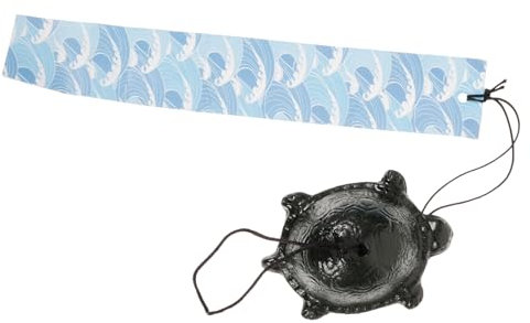 Supvox Windspiel- Windspiel- in Schildkrötenform Gusseisen Heimdekoration Windspiel für Wohnzimmer Einzigartiges Windspiel