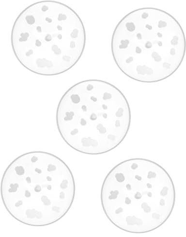 Ciieeo 5pcs Collapsible Popcorn Popper Lid Microwave Popcorn Maker Cover Bowl Lid