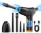 Compressed Air Duster & Vacuum Cleaner, 2-in-1 Powerful 3-Speed Computer Cleaning kit, Rechargeable Dust Extractor for PC, Laptop, Keyboard, Replaces Compressed Air Can