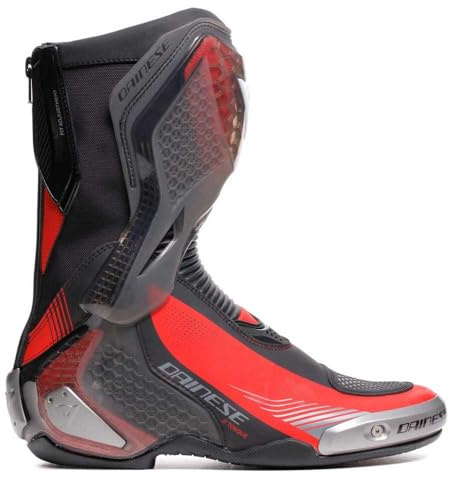 Dainese Torque 4 S Stivali da moto, nero/rosso, 42