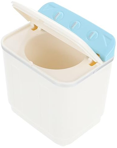 SKISUNO Mini Washing Machine Model Educational Toy Simulation Boys and Girls Plaything for Home Appliance Learning