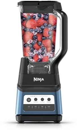 Ninja Professional Plus Blender Premier Max Power Juicer, Ice Cream Maker, Frozen Drinks and Daisies, 3 Automatic IQ™ Presets, 1400W, Jar