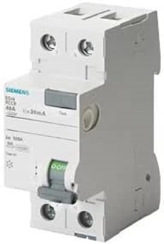 Siemens 5SV – Interruttore differenziale clase-ac 2 poli 16 A 30 mA 70 mm