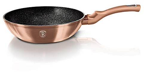 Berlingher Haus Pfanne Wok Rosegold Collection Kupfer 28 cm - BH-1512