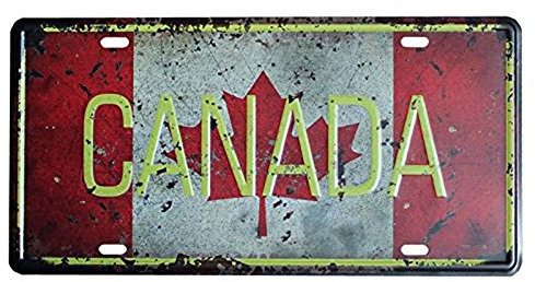 eureya Kanada Auto Nummernschild Auto Tag Home/Cafe Bar/Pub/Restaurant/Ausstellung Wall Decor Poster Vintage Plaque