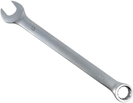 Weischer® - Maul-Ringschlüssel SW 13 mm | Schraubenschlüssel Maulschlüssel Ringmaulschlüssel | 12-Punkt Ringaufnahme | Chrom-Vanadium-Stahl