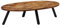 vidaXL Couchtisch Recyceltes Massivholz Teak Beistelltisch Wohnzimmertisch