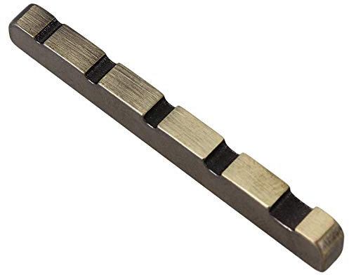 Stainless Steel Electric Guitar BASS Nut for 5-string Guitar (Bronze)