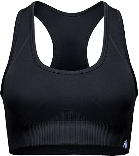 Gorilla Wear Yava Seamless Sport BH, schwarz, M-L