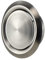 Steinberg14 Stainless Steel 200mm Air Valve for Supply and Exhaust Ventilation - 8 inch Extractor Fan Vent Cover - Round Adjustable Air Vent - Wall Bathroom Diffuser - Ceiling Ventilation