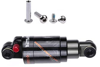 LYYCX MTB-Stoßdämpfer Hinten Luftdämpfer 120mm/125mm/150mm/165mm/190mm für XC Softtail, Elektrofahrrad, Roller, Faltrad (Color : 150mm)