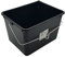 Nespoli Cubo de Pintura de 8 L, Grande, con Mango de Metal, Color Negro