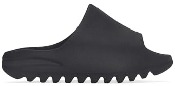 adidas Preschool Yeezy Slide Kids HQ4115 Onyx - Size 12K, Onyx/Onyx/Onyx, 12 Little Kid