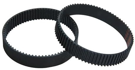 AHSKY TS-DAI, 2Pcs HTD Planer Timing Drive Belt 2604736001 Replacement For Bosch 3365 3272A PHO1 PHO100 PHO15-82 PHO16-82 PHO20-82 GHO14.4V