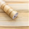 JOLIHOME Papier Peint Effet Grain de Bois Jaune-Brun Papier de Contact Peler et Coller Board Rouleau D'autocollants Muraux en Plastique pour Portes et Cuisines 44.5x500cm
