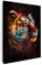 Artmazing | Tiger Bild Bunt | Bild Tiger Leinwand | Pop Art Bilder | Tigerbilder Modern | Poster & Kunstdrucke | Wandbild Tiger Deko XXL | Bild Hochformat | Tiger Bilder | Bild XXL | Wanddeko Poster