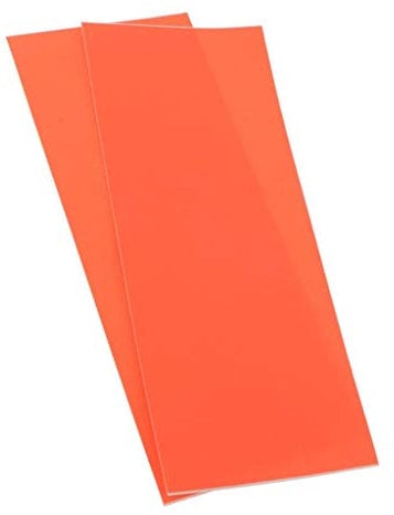 Selbstklebende Aufkleber, wasserdicht, zum Ausbessern von Daunenjacken, Orange, 2 Stück