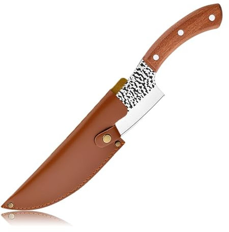 Lotnut Etui Couteau Cuir, Étui Couteau Ceinture, Housse Protectrice pour Couteau de Chef, Robuste et Élégant, Parfait pour Randonnées et Activités de Plein Air,Facile à Transporter e Multifonctionnel