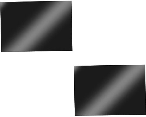 Gadpiparty 2stücke Computer Schutzfolie Monitor Privatsphäre Film Schwarz Uv-Filter Leicht Anzubringen Kratzfest Für Öffentliche Orte Schützt Vor Fingerabdrücken Und Blaufilter