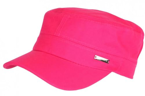 Militär-Cap Rosa Fashion Army aus Baumwolle Trend Clyff – Größe: Einheitsgröße – Farbe: Rosa – Unisex, Rosa, Einheitsgröße