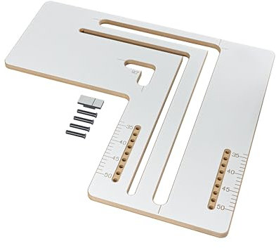 MDF Belfast Sink Worktop Jig | Precision Cutting Jig | DIY Kitchen Jig | Perfect for All Worktop Materials | Centering Pegs Included