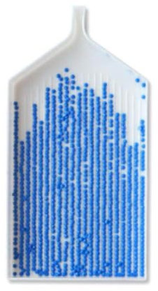 Wudaizhi 2pc 3d Diy Embroidery Accessories Large Capacity Big Drill Plate Plastic Tray Big Kits