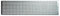 Acero Panel Peldaño Metálico Recto Perforado Abocardado con Relieve Antideslizante 800x250mm Diámetro agujero 15mm - Alta resistencia y buena soldabilidad - Acero Galvanizado