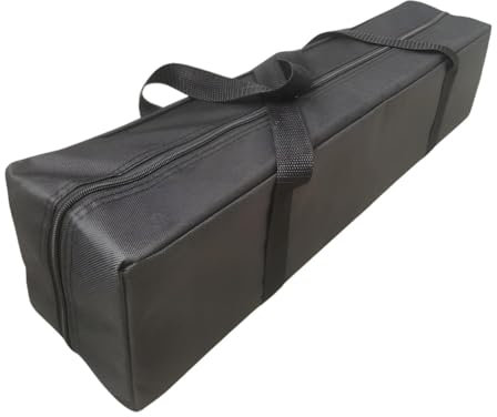 harayaa Tent Pole Zippered Storage Bag Travel Luggage Bag Oxford Cloth Waterproof Versatile, 55x15x15cm