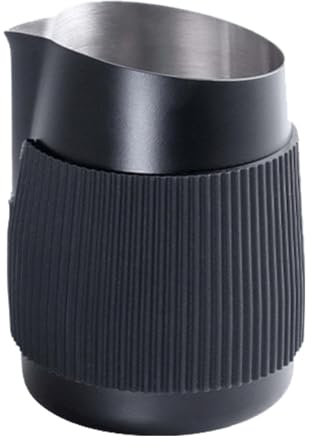 Milk Frothing Pitcher | Steaming Milk Jug | Stainless Steel Frothing Jug | Milk Frothing Jug for Espresso | Milk Frothing Pitcher Stainless Steel | Temperature Preservation Inner Wall Design for Easy