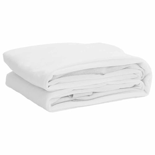 vidaXL Matratzenschoner Weiß 80x200 cm Wasserdicht