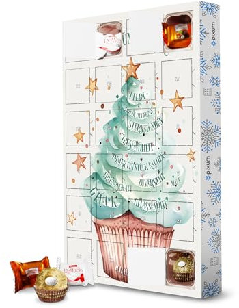 Adventskalender mit Pralinen von Ferrero Ich wünsche dir artboxONE Adventskalender Für Kinder