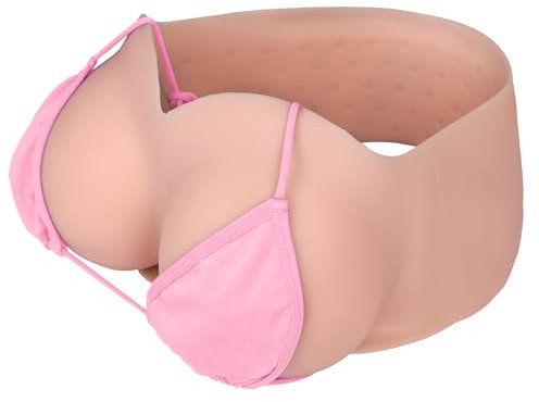 Vnmcry Silicone Breast Forms Gel Filled V-Neck Tube Top Realistic Chest Plates Strapless Breastplate Fake Boobs for Men Crossdresser Transgender Mastectomy Prosthesis (Ivory - C Cup S Size)