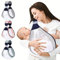 Babytrage – Babytrage – Babytrage – Seitliche Babytrage – Babytrage für Neugeborene – Babytrage (grün)