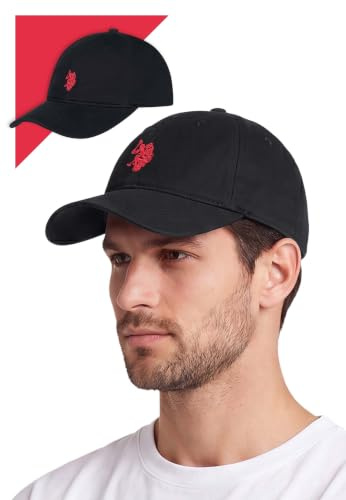 U.S. POLO ASSN. Unisex Cap (One Size) - Baseball-Style, verstellbar über Strapback - P024
