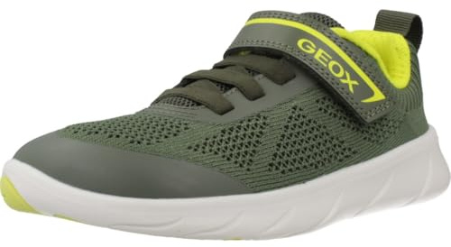 Geox Kinder - Sneaker Foot-Run in grün Textil