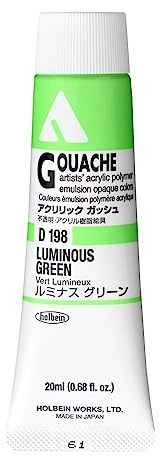 Holbein Acryla Gouache Luminous Green (C) 20ml