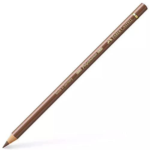 Faber-Castell Art & Graphic Polychromos Colour Pencil, (179), Bistre, for Art, Craft, Drawing, Sketching, Home, School, University, Colouring