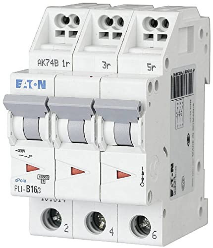 Eaton 101314 Disjoncteur, 16 A, 3 broches, B-Char