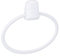 WENKO Anneau porte-serviettes Pure - Porte-serviettes, Plastique (ABS), 27.5 x 22 x 2.5 cm, Blanc