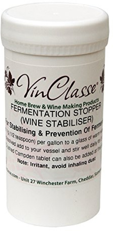 VinClasse Fermentation Stopper/Wine Stabiliser - Potassium Sorbate 50 Grams