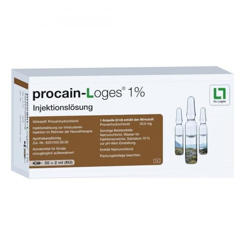 PROCAIN-Loges 1% Injektionslösung Ampullen 50X2 ml