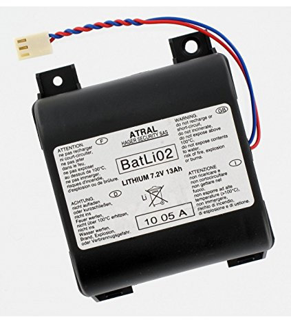 Daitem - Pile alarme DAITEM BATLI02 7.2V 13Ah