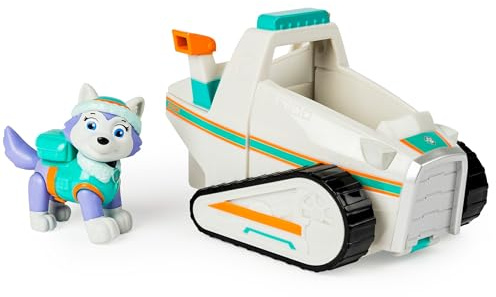 Paw Patrol - Snowmobile et Everest (Véhicule et Figurine)