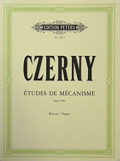 Musikverlag C.F. Peters Ltd. & Co. KG 30 ETUDES MECANISME OP 849 - arrangiert für Klavier [Noten/Sheetmusic] Komponist: CZERNY Carl