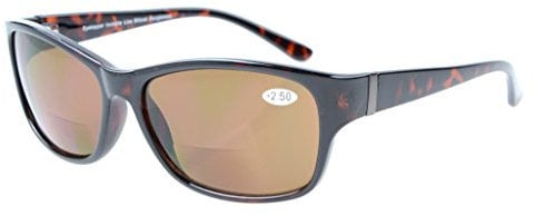 Eyekepper Bi-Focal Sunshine Readers Fashion Bifocal Sunglasses Tortoise/Brown Lens